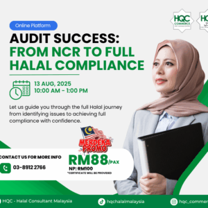 AUDIT SUCCESS: FROM NCR TO FULL HALAL COMPLIANCE (Merdeka Promo)