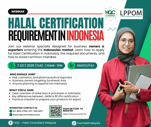 Halal Certification requirement in Indonesia